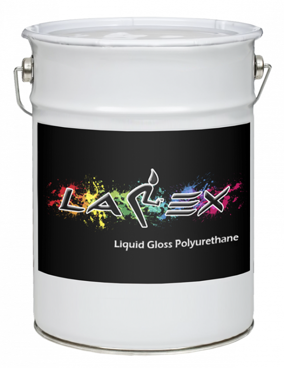 Larex - Глянцевый бесцветный, готовый к нанесению жидкий полиуретан, 5л.